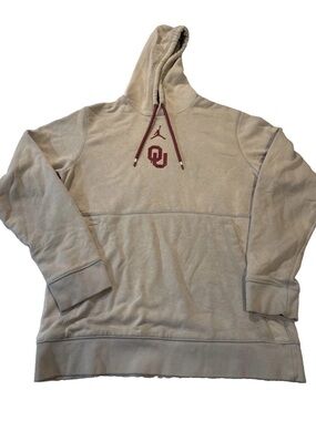 Oklahoma Sooners Air Jordan Sweatshirt Small Hoodie Team Issued Football Playoff